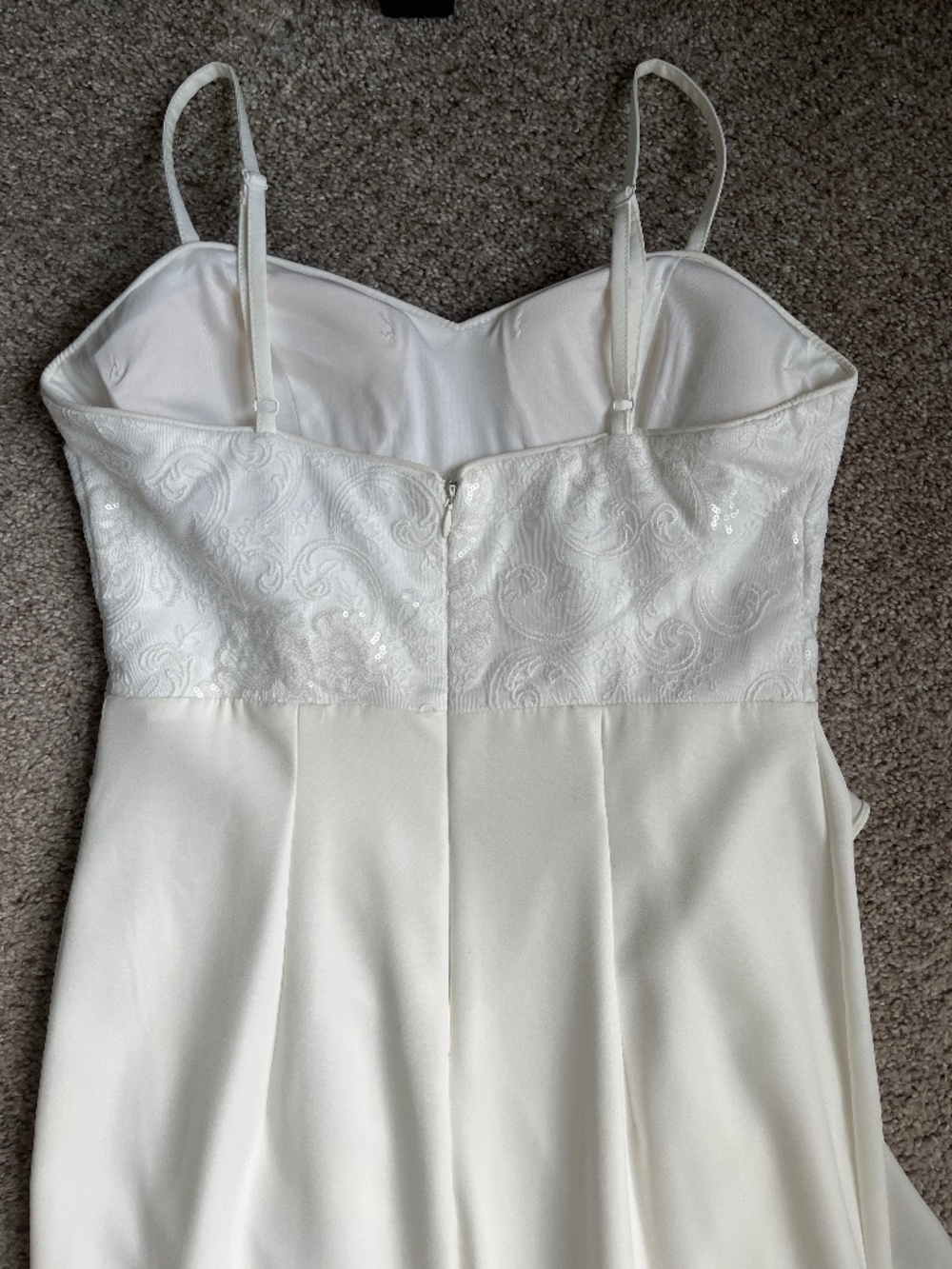 Asymmetrical floor length gown - Picture 6 of 12